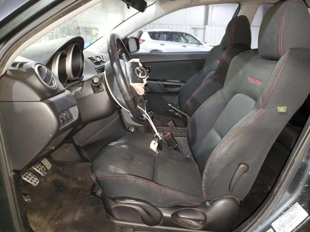 JM1BK34M291246296 - 2009 MAZDA SPEED 3 BLUE photo 7