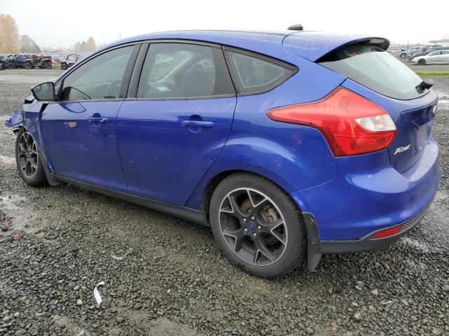 1FADP3K20EL195767 - 2014 FORD FOCUS SE BLUE photo 2