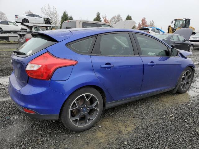 1FADP3K20EL195767 - 2014 FORD FOCUS SE BLUE photo 3