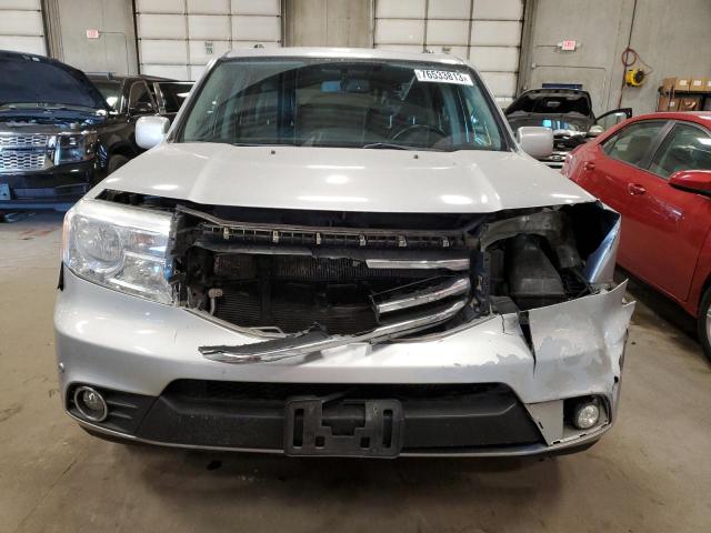 5FNYF4H96DB067284 - 2013 HONDA PILOT TOURING SILVER photo 5