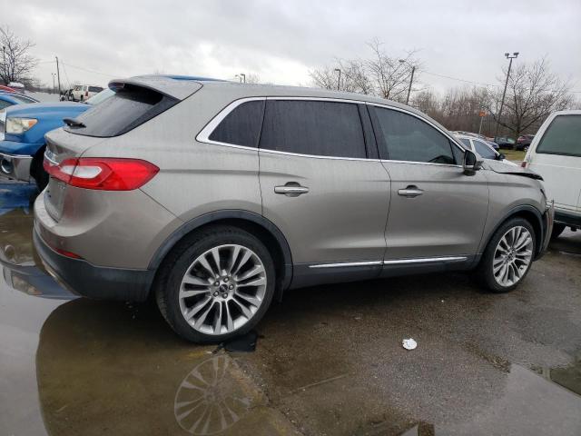 2LMTJ6LP1GBL53913 - 2016 LINCOLN MKX RESERVE GRAY photo 3