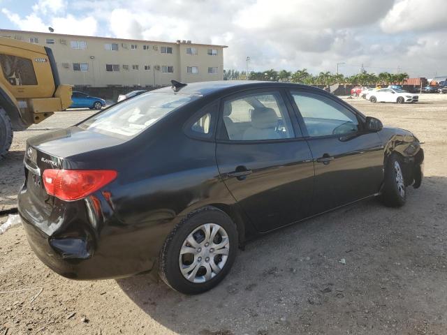 KMHDU4AD8AU110976 - 2010 HYUNDAI ELANTRA BLUE BLACK photo 3