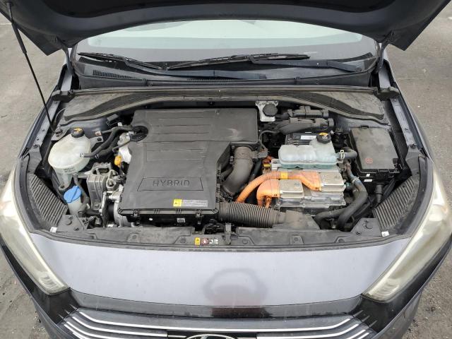 KMHC75LC7JU060648 - 2018 HYUNDAI IONIQ SEL GRAY photo 11