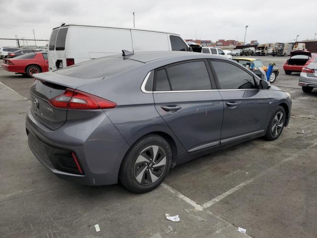 KMHC75LC7JU060648 - 2018 HYUNDAI IONIQ SEL GRAY photo 3