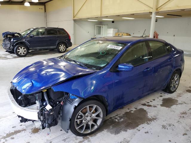 1C3CDFBA9DD339286 - 2013 DODGE DART SXT BLUE photo 1