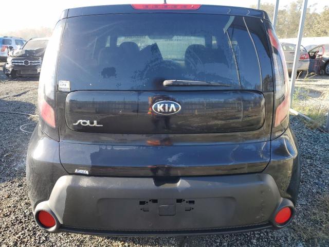 KNDJN2A21G7300777 - 2016 KIA SOUL BLACK photo 6