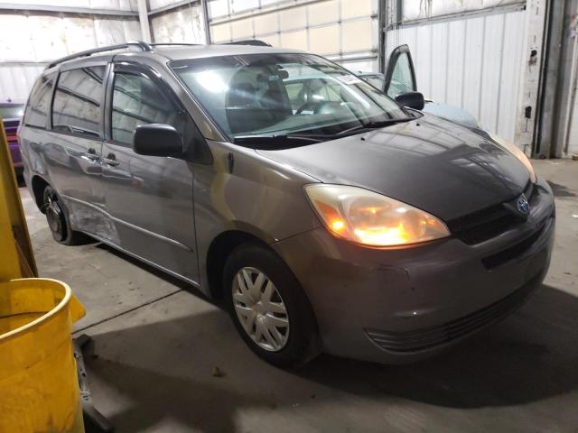 5TDZA23C05S327847 - 2005 TOYOTA SIENNA CE GRAY photo 4