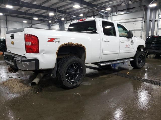 1GC4K1E80DF122408 - 2013 CHEVROLET 3500 K3500 LTZ WHITE photo 3