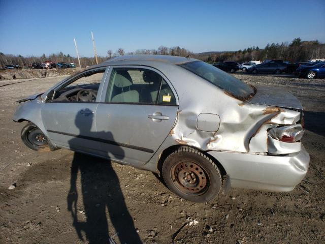 2T1BR32E36C602463 - 2006 TOYOTA COROLLA CE SILVER photo 2