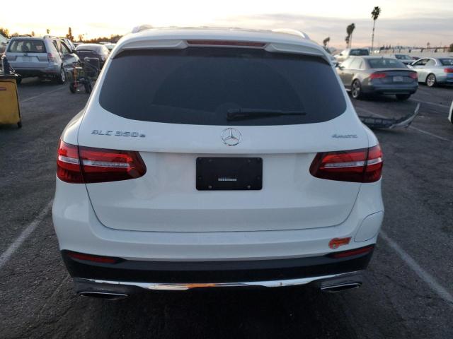 WDC0G5EBXKF564672 - 2019 MERCEDES-BENZ GLC 350E WHITE photo 6