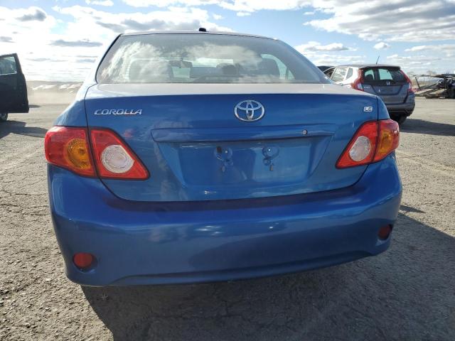 1NXBU40EX9Z131759 - 2009 TOYOTA COROLLA BASE BLUE photo 6