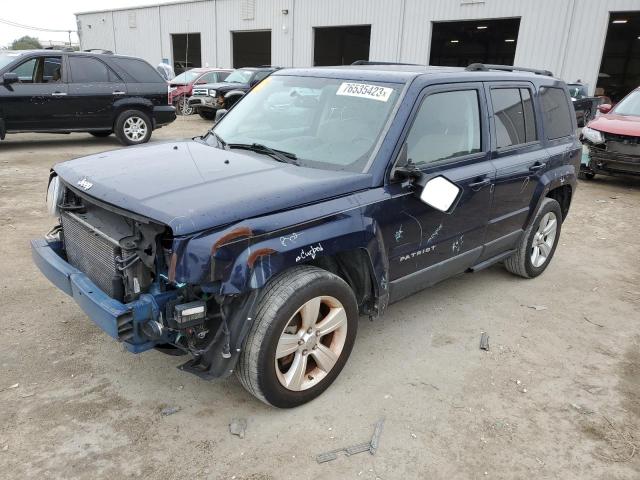 1C4NJPFB5CD674260 - 2012 JEEP PATRIOT LATITUDE BLUE photo 1