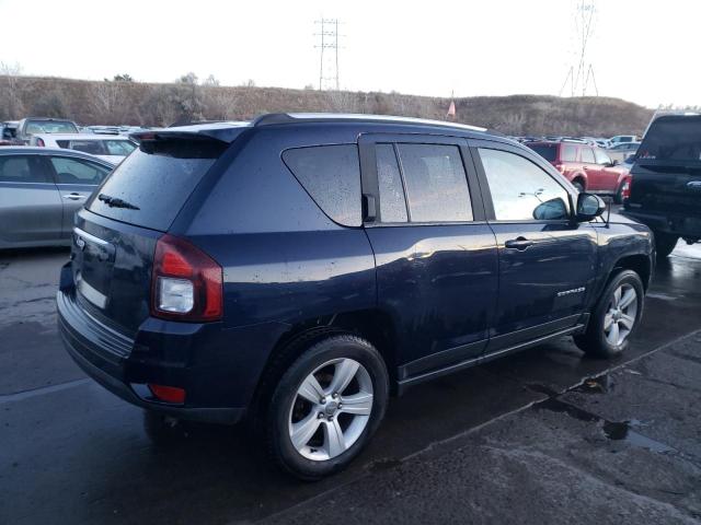 1C4NJDBB8ED808654 - 2014 JEEP COMPASS SPORT BLUE photo 3