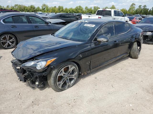 KNAE15LA3M6087719 - 2021 KIA STINGER BLACK photo 1