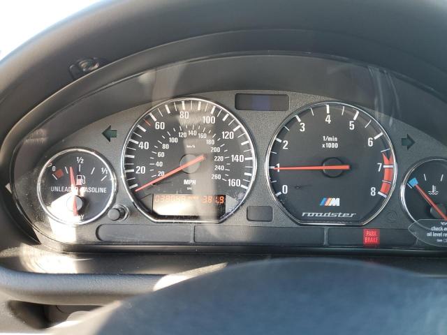 WBSCK9349YLC93283 - 2000 BMW M ROADSTER SILVER photo 9