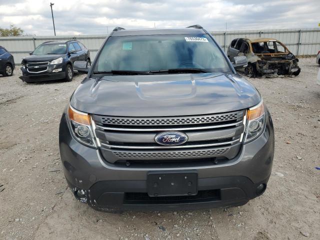 1FM5K8F83EGA98608 - 2014 FORD EXPLORER LIMITED GRAY photo 5