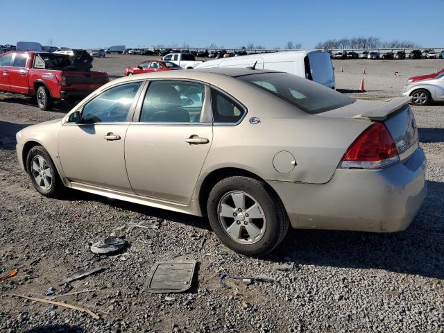 2G1WT57KX91100459 - 2009 CHEVROLET IMPALA 1LT TAN photo 2