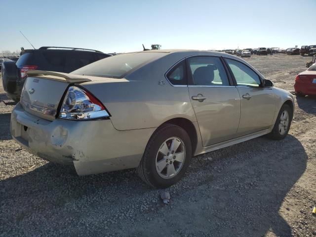 2G1WT57KX91100459 - 2009 CHEVROLET IMPALA 1LT TAN photo 3