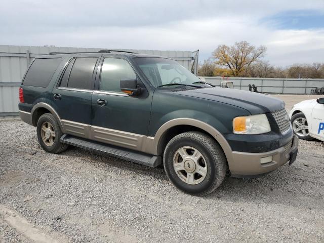 1FMPU17L93LA98100 - 2003 FORD EXPEDITION EDDIE BAUER GREEN photo 4