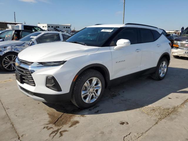 3GNKBHRS6KS703952 - 2019 CHEVROLET BLAZER 3LT WHITE photo 1