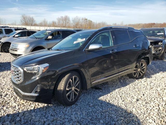 3GKALXEX7JL249902 - 2018 GMC TERRAIN DENALI BLACK photo 1