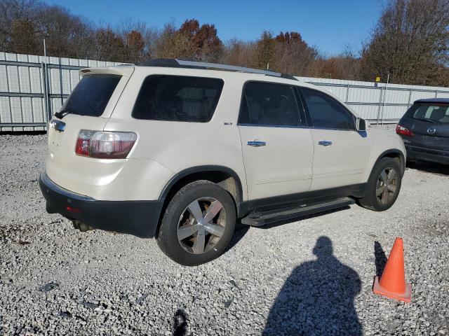 1GKKRRED0CJ375565 - 2012 GMC ACADIA SLT-1 WHITE photo 3