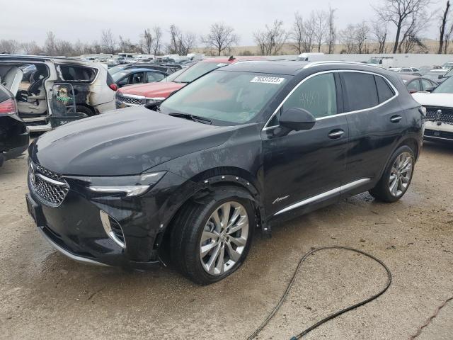 LRBFZRR42PD067386 - 2023 BUICK ENVISION AVENIR BLACK photo 1