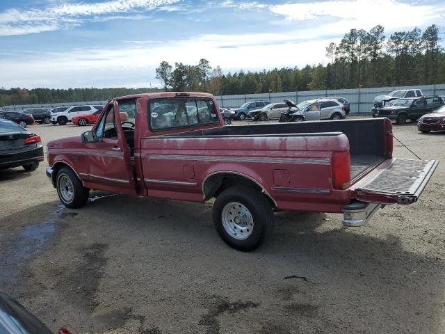 1FTEF15N1RNA57984 - 1994 FORD F150 BURGUNDY photo 2