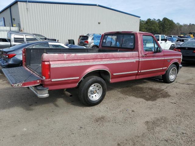 1FTEF15N1RNA57984 - 1994 FORD F150 BURGUNDY photo 3