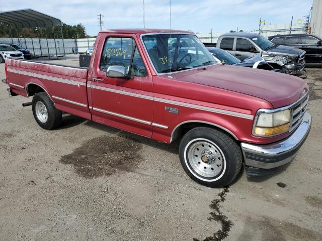 1FTEF15N1RNA57984 - 1994 FORD F150 BURGUNDY photo 4