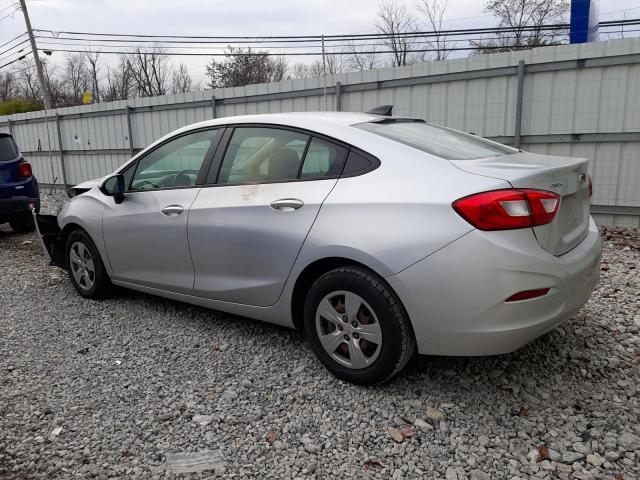 1G1BC5SM0J7197878 - 2018 CHEVROLET CRUZE LS SILVER photo 2