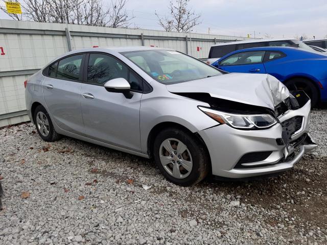 1G1BC5SM0J7197878 - 2018 CHEVROLET CRUZE LS SILVER photo 4