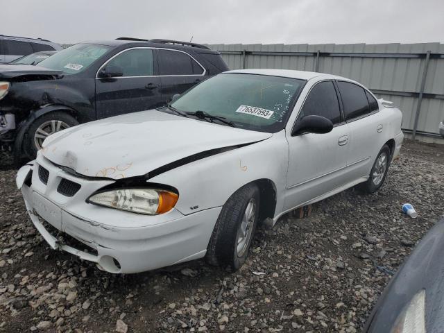 1G2NF52E34M670445 - 2004 PONTIAC GRAND AM SE1 WHITE photo 1