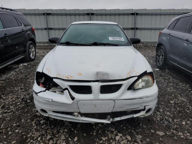 1G2NF52E34M670445 - 2004 PONTIAC GRAND AM SE1 WHITE photo 5