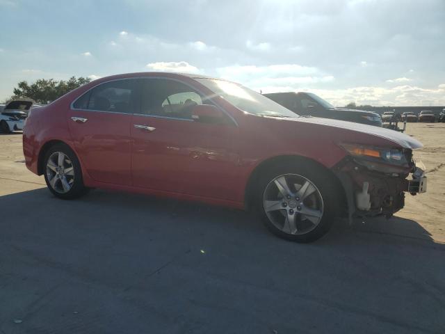 JH4CU2F4XDC008293 - 2013 ACURA TSX RED photo 4