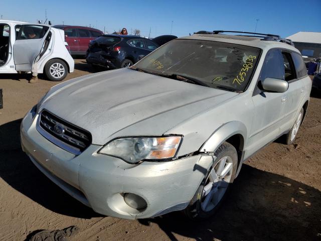 4S4BP62C866354378 - 2006 SUBARU OUTBACK OUTBACK 2.5I LIMITED GREEN photo 1