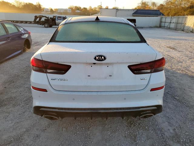 5XXGU4L17KG330766 - 2019 KIA OPTIMA EX WHITE photo 6