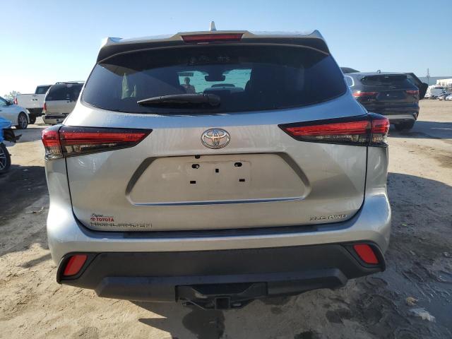 5TDHZRBH0LS021223 - 2020 TOYOTA HIGHLANDER XLE GRAY photo 6