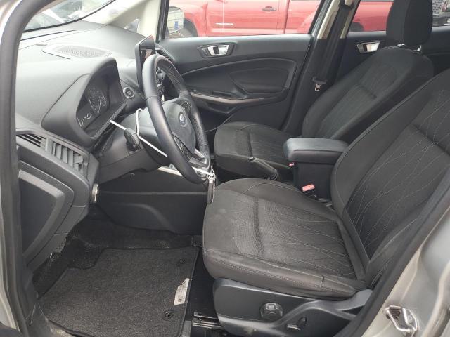 MAJ3P1TE6JC178233 - 2018 FORD ECOSPORT SE SILVER photo 7