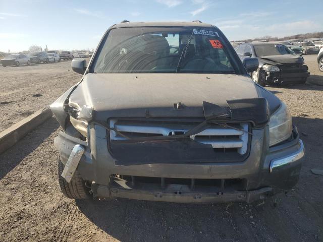 2HKYF18657H526685 - 2007 HONDA PILOT EXL GREEN photo 5