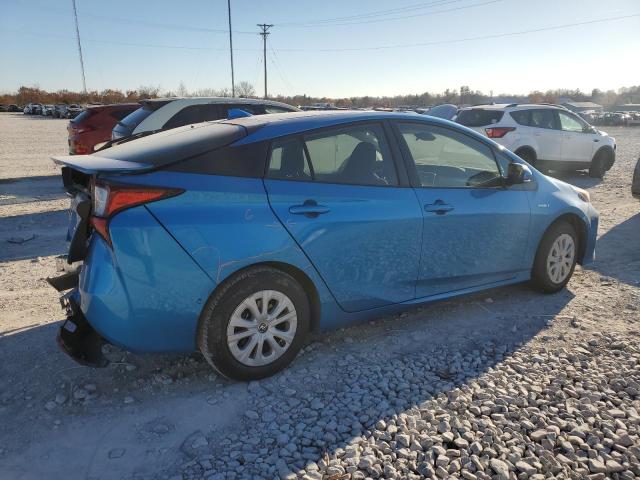 JTDKARFU9K3096491 - 2019 TOYOTA PRIUS BLUE photo 3