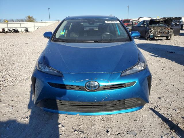 JTDKARFU9K3096491 - 2019 TOYOTA PRIUS BLUE photo 5