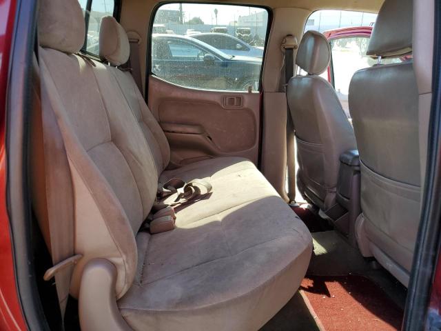 5TEGN92NX4Z430508 - 2004 TOYOTA TACOMA DOUBLE CAB PRERUNNER RED photo 10