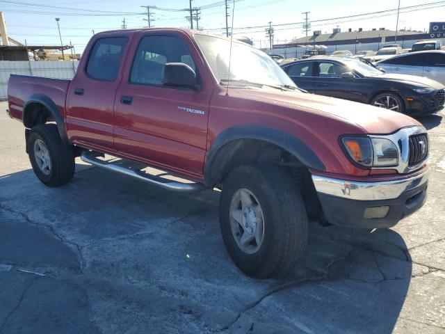 5TEGN92NX4Z430508 - 2004 TOYOTA TACOMA DOUBLE CAB PRERUNNER RED photo 4