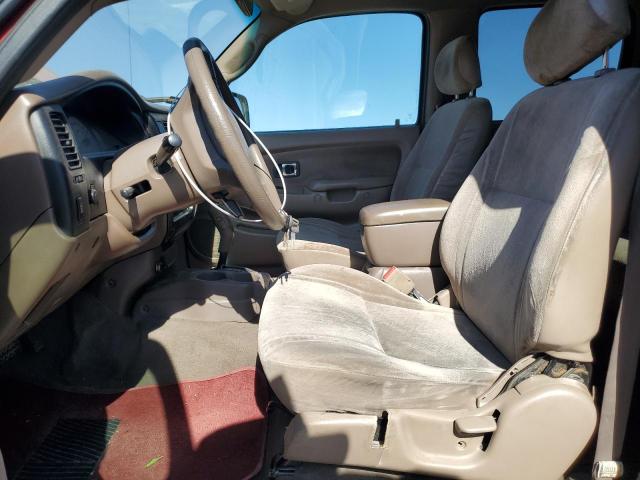 5TEGN92NX4Z430508 - 2004 TOYOTA TACOMA DOUBLE CAB PRERUNNER RED photo 7