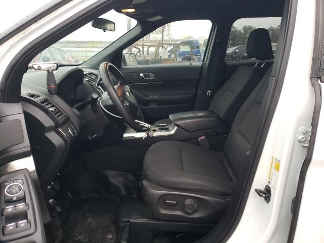 1FM5K8AR0JGB67782 - 2018 FORD EXPLORER POLICE INTERCEPTOR WHITE photo 7