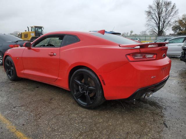 1G1FH1R70J0191602 - 2018 CHEVROLET CAMARO SS RED photo 2