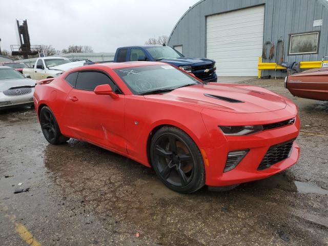 1G1FH1R70J0191602 - 2018 CHEVROLET CAMARO SS RED photo 4