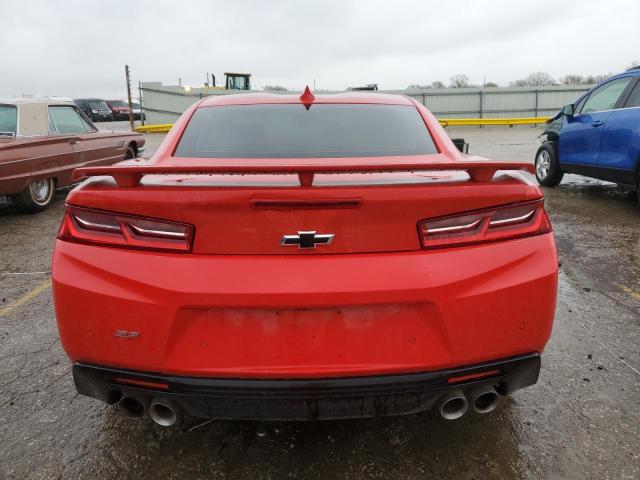 1G1FH1R70J0191602 - 2018 CHEVROLET CAMARO SS RED photo 6