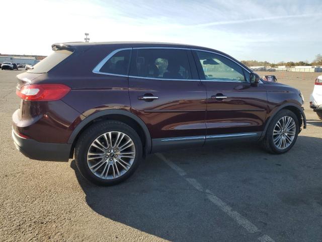 2LMPJ8LR4JBL36447 - 2018 LINCOLN MKX RESERVE Kırmızı fotoğraf 3